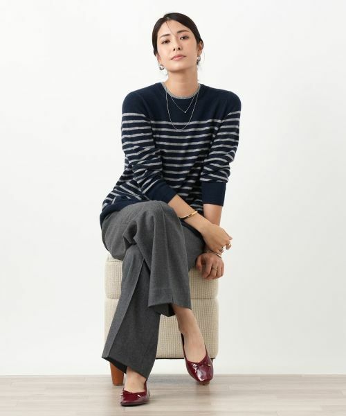 Leilian / レリアン その他パンツ | センタープレスパンツ | 詳細17