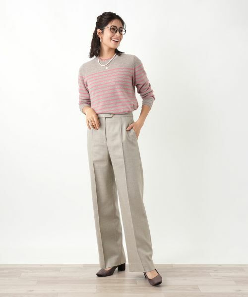 Leilian / レリアン その他パンツ | センタープレスパンツ | 詳細22