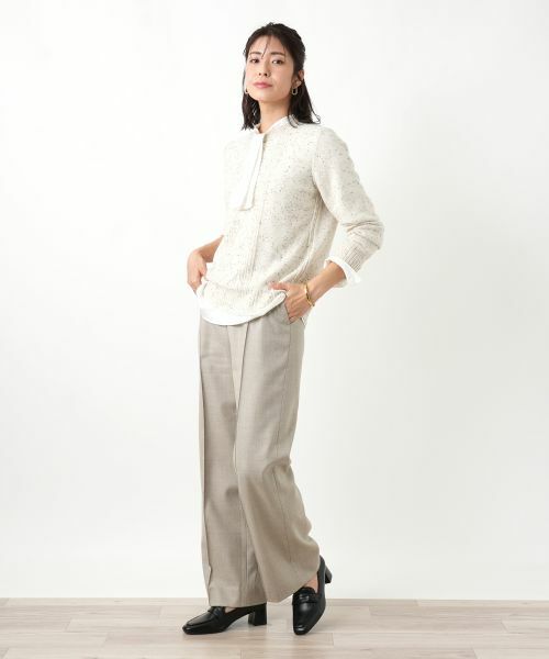 Leilian / レリアン その他パンツ | センタープレスパンツ | 詳細25