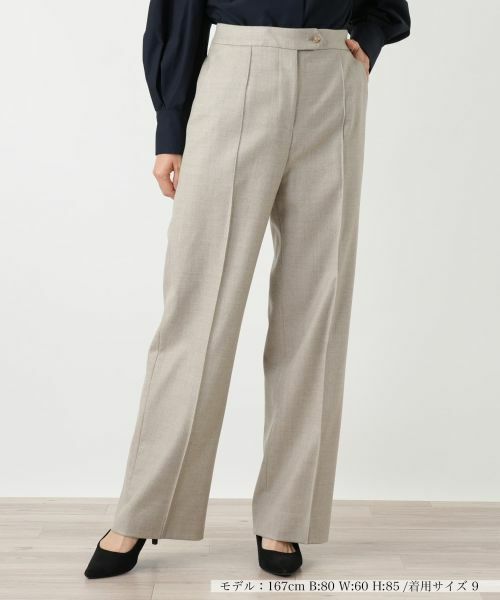 Leilian / レリアン その他パンツ | センタープレスパンツ | 詳細27