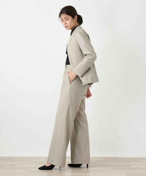Leilian / レリアン その他パンツ | センタープレスパンツ | 詳細29