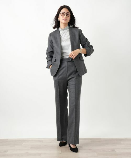 Leilian / レリアン その他パンツ | センタープレスパンツ | 詳細7