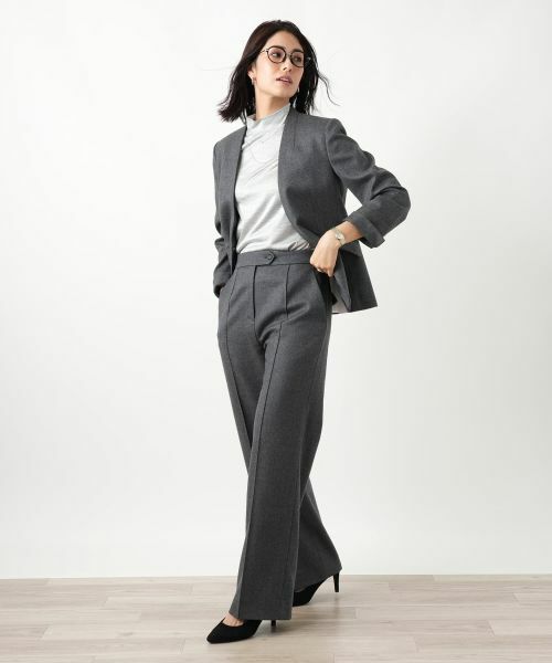 Leilian / レリアン その他パンツ | センタープレスパンツ | 詳細9