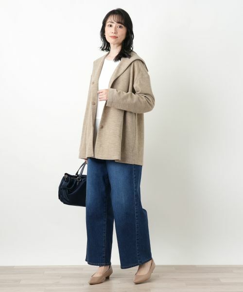 Leilian / レリアン デニムパンツ | ワイドデニムパンツ【L JEANS】 | 詳細1