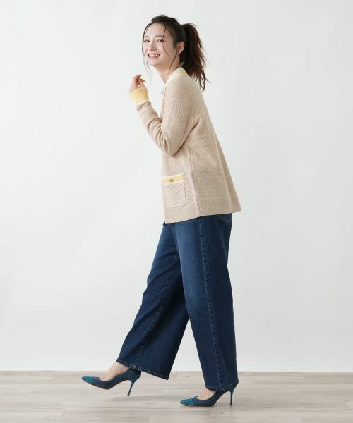 Leilian / レリアン デニムパンツ | ワイドデニムパンツ【L JEANS】 | 詳細16