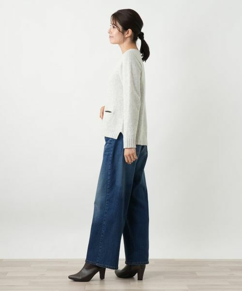 Leilian / レリアン デニムパンツ | ワイドデニムパンツ【L JEANS】 | 詳細28