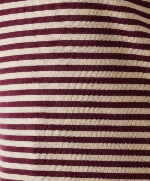 Leilian / レリアン ニット・セーター | ハイネックボーダーニット【Leilian WHITE LABEL】 | 詳細14