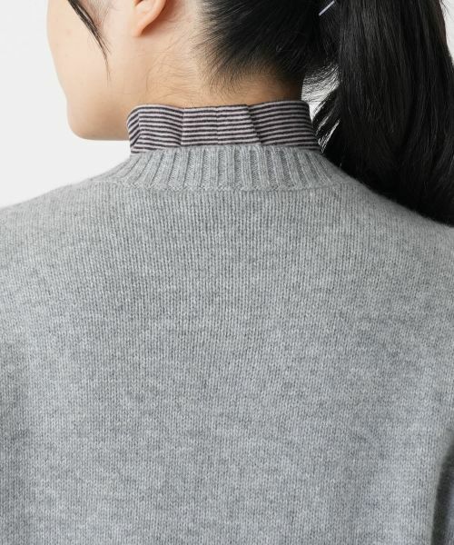 Leilian / レリアン テーラードジャケット | 雪柄ニットベスト【MUSE BY ROCHAS Premiere】 | 詳細8