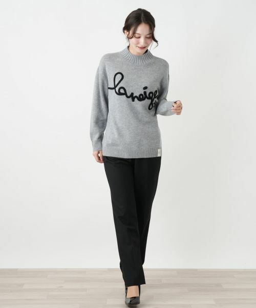 Leilian / レリアン ニット・セーター | ハイネックロゴニット【MUSE BY ROCHAS Premiere】 | 詳細1