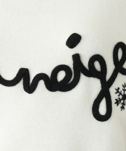 Leilian / レリアン ニット・セーター | ハイネックロゴニット【MUSE BY ROCHAS Premiere】 | 詳細14