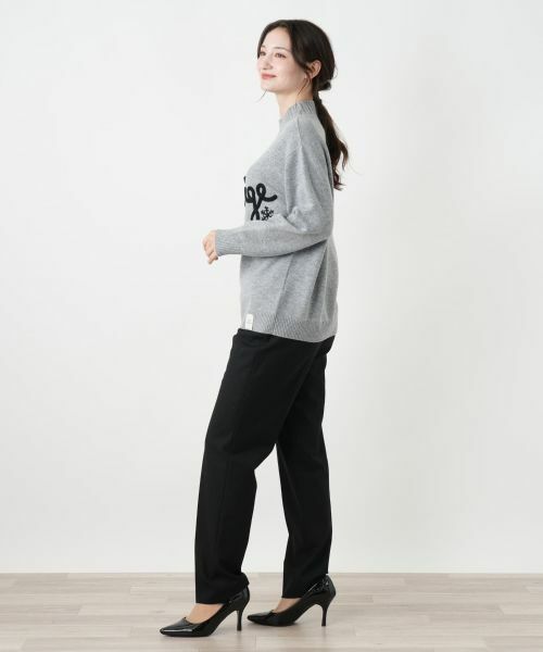 Leilian / レリアン ニット・セーター | ハイネックロゴニット【MUSE BY ROCHAS Premiere】 | 詳細2