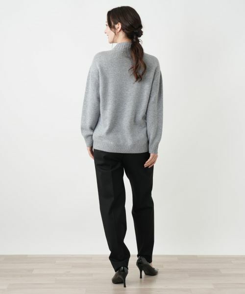Leilian / レリアン ニット・セーター | ハイネックロゴニット【MUSE BY ROCHAS Premiere】 | 詳細3