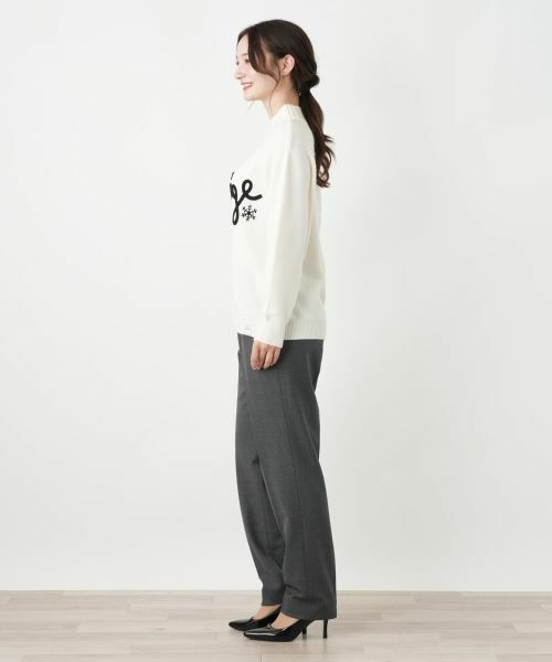 Leilian / レリアン ニット・セーター | ハイネックロゴニット【MUSE BY ROCHAS Premiere】 | 詳細5