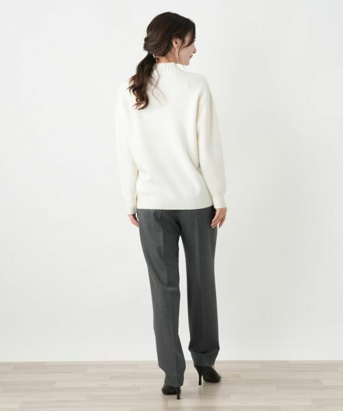 Leilian / レリアン ニット・セーター | ハイネックロゴニット【MUSE BY ROCHAS Premiere】 | 詳細6