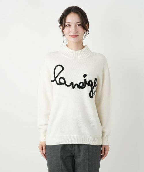 Leilian / レリアン ニット・セーター | ハイネックロゴニット【MUSE BY ROCHAS Premiere】 | 詳細7