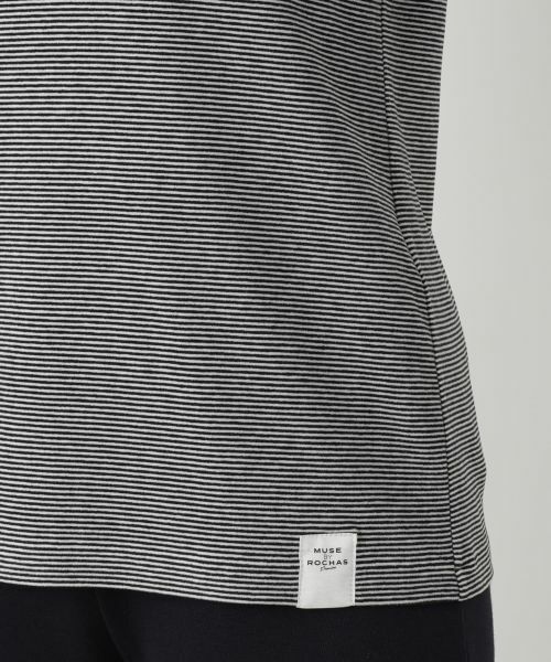 Leilian / レリアン カットソー | ボーダーハイネックカットソー【MUSE BY ROCHAS Premiere】 | 詳細16