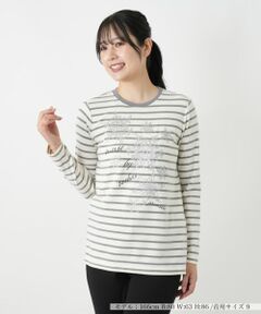 Leilian / レリアン カットソー | ボーダーカットソー【MUSE BY ROCHAS Premiere】