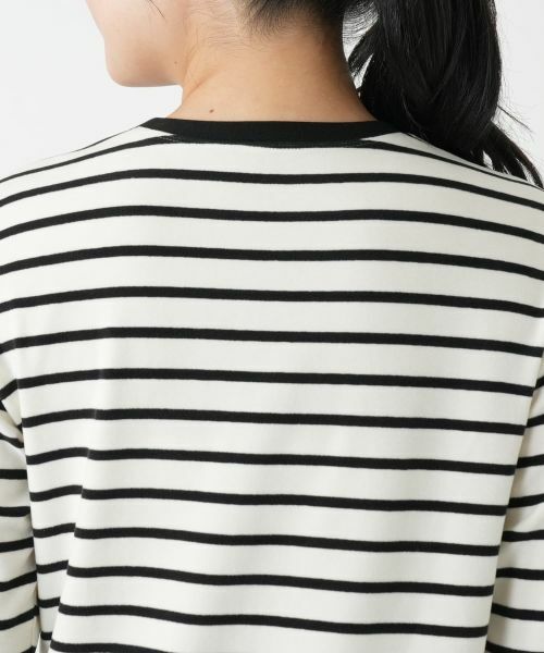 Leilian / レリアン カットソー | ボーダーカットソー【MUSE BY ROCHAS Premiere】 | 詳細14