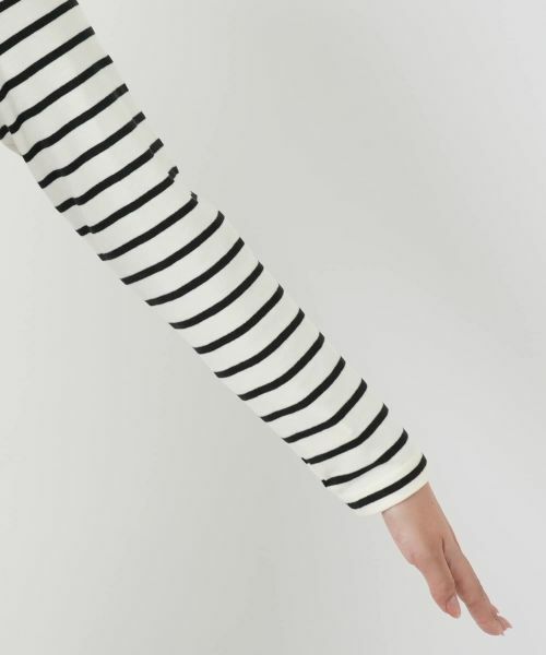 Leilian / レリアン カットソー | ボーダーカットソー【MUSE BY ROCHAS Premiere】 | 詳細15