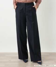 Leilian / レリアン その他パンツ | センタープレスワイドパンツ