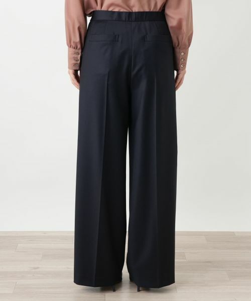 Leilian / レリアン その他パンツ | センタープレスワイドパンツ | 詳細6