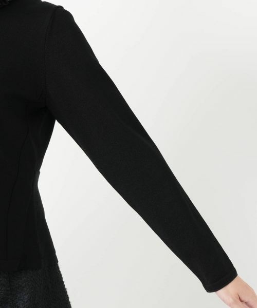 Leilian / レリアン ニット・セーター | 襟付きクルーネックニット | 詳細11