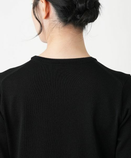 Leilian / レリアン ニット・セーター | 襟付きクルーネックニット | 詳細13