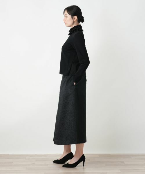 Leilian / レリアン ニット・セーター | 襟付きクルーネックニット | 詳細2