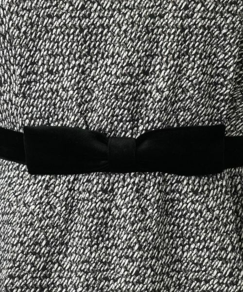 Leilian / レリアン ドレス | ラメ混ウエストリボンワンピース | 詳細13