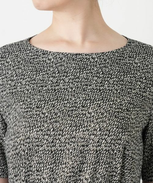 Leilian / レリアン ドレス | ラメ混ウエストリボンワンピース | 詳細7