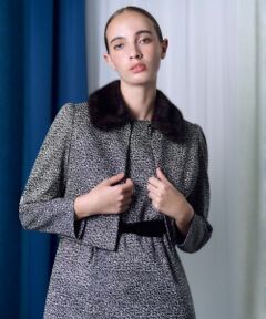 Leilian / レリアン テーラードジャケット | 襟付きショートジャケット