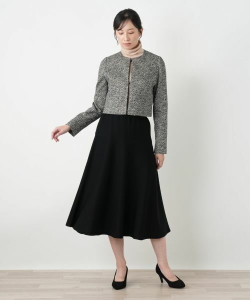 Leilian / レリアン テーラードジャケット | 襟付きショートジャケット | 詳細4