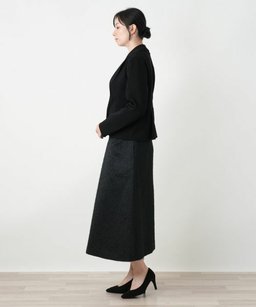 Leilian / レリアン テーラードジャケット | ラメパイピングブレザー | 詳細2