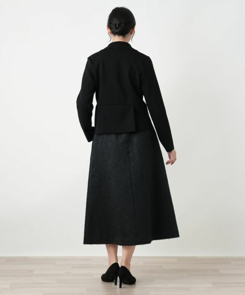 Leilian / レリアン テーラードジャケット | ラメパイピングブレザー | 詳細3