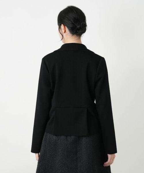 Leilian / レリアン テーラードジャケット | ラメパイピングブレザー | 詳細6