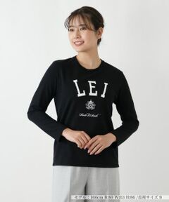 Leilian / レリアン カットソー | ロゴクルーネックカットソー