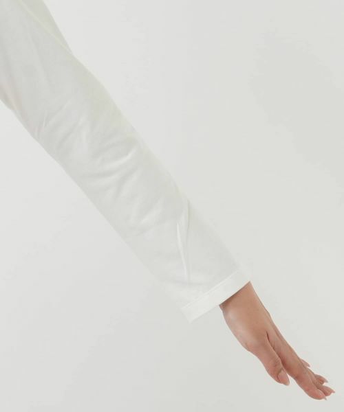 Leilian / レリアン カットソー | ロゴクルーネックカットソー | 詳細12