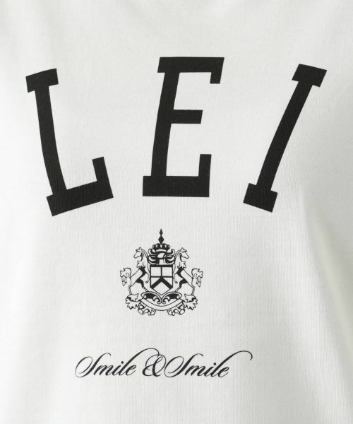 Leilian / レリアン カットソー | ロゴクルーネックカットソー | 詳細14