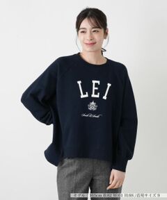 Leilian / レリアン ニット・セーター | プリントラグランスリーブプルオーバー