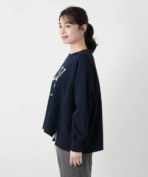 Leilian / レリアン ニット・セーター | プリントラグランスリーブプルオーバー | 詳細19