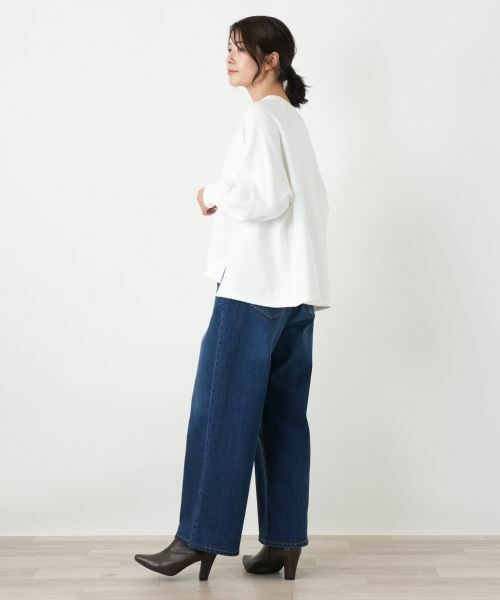 Leilian / レリアン ニット・セーター | プリントラグランスリーブプルオーバー | 詳細2