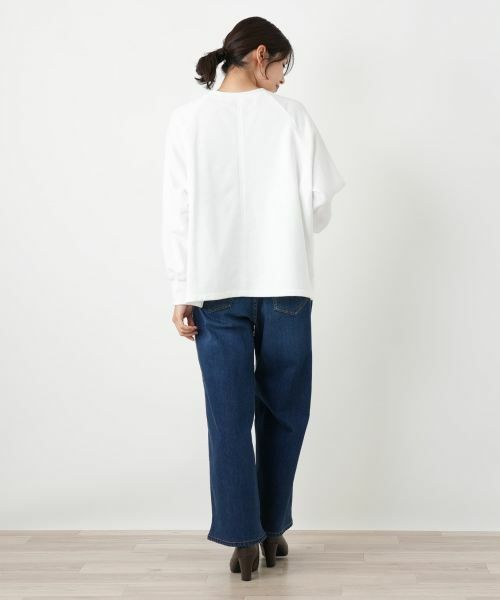 Leilian / レリアン ニット・セーター | プリントラグランスリーブプルオーバー | 詳細3