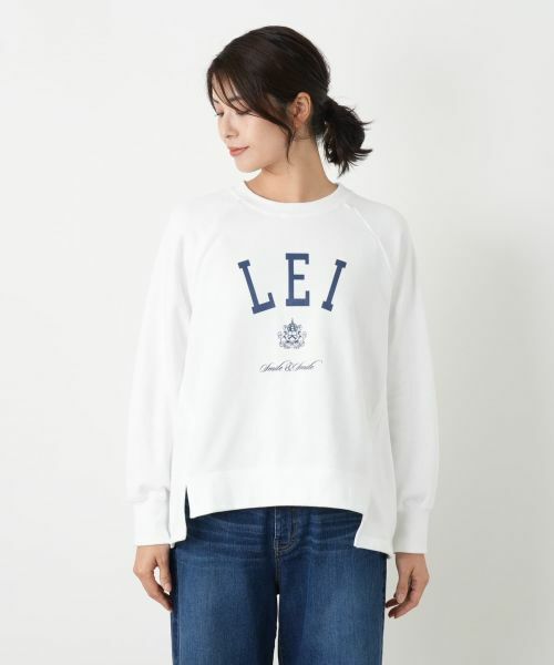 Leilian / レリアン ニット・セーター | プリントラグランスリーブプルオーバー | 詳細4