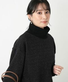 Leilian / レリアン ニット・セーター | ラメハイネックプルオーバー
