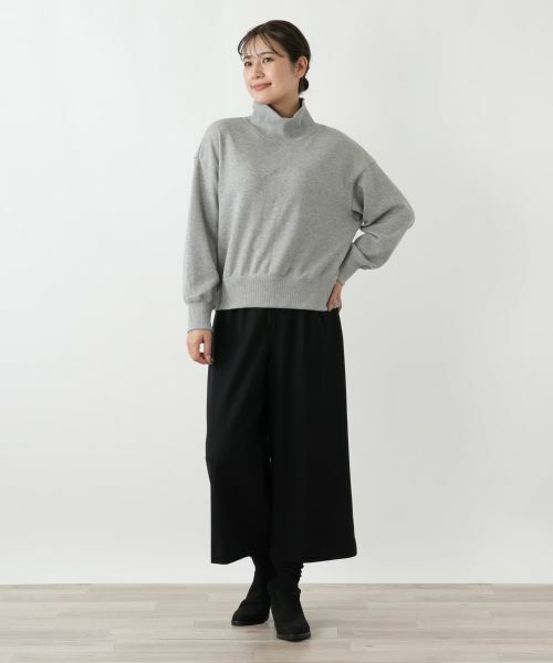 Leilian / レリアン ニット・セーター | ラメハイネックプルオーバー | 詳細10