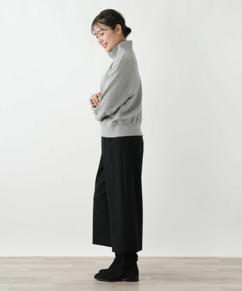Leilian / レリアン ニット・セーター | ラメハイネックプルオーバー | 詳細11