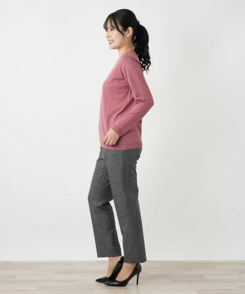 Leilian / レリアン その他パンツ | センタープレスパンツ【Leilian WHITE LABEL】 | 詳細2