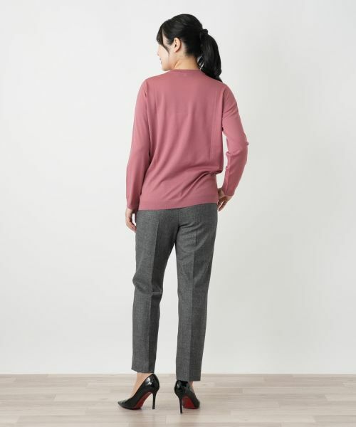 Leilian / レリアン その他パンツ | センタープレスパンツ【Leilian WHITE LABEL】 | 詳細3