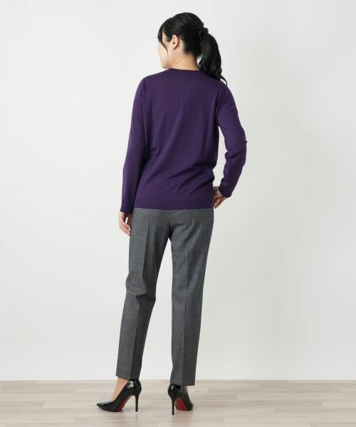 Leilian / レリアン その他パンツ | センタープレスパンツ【Leilian WHITE LABEL】 | 詳細6