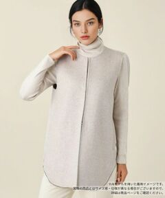 Leilian / レリアン テーラードジャケット | ノーカラーベスト